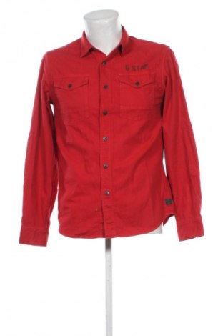 Pánska košeľa  G-Star Raw, Veľkosť M, Farba Červená, Cena  38,36 €