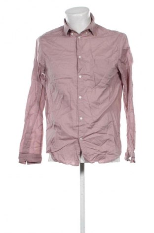 Herrenhemd H&M, Größe M, Farbe Aschrosa, Preis 14,83 €