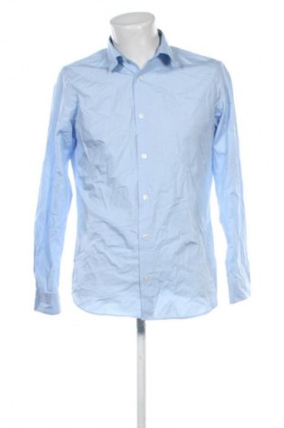 Ανδρικό πουκάμισο Jack & Jones, Μέγεθος S, Χρώμα Μπλέ, Τιμή 52,99 €