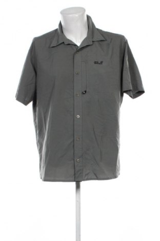 Herrenhemd Jack Wolfskin, Größe L, Farbe Grau, Preis € 32,99
