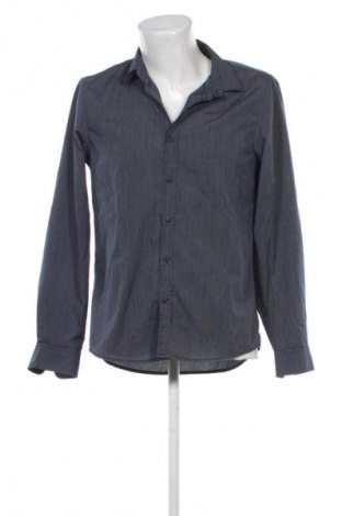 Herrenhemd Jean Pascale, Größe M, Farbe Blau, Preis 15,00 €