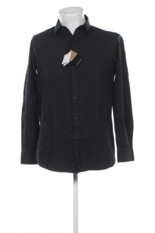 Ανδρικό πουκάμισο Massimo Dutti, Μέγεθος S, Χρώμα Μαύρο, Τιμή 79,99 €