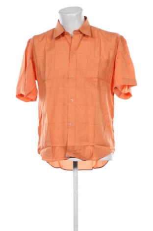 Herrenhemd Olive, Größe L, Farbe Orange, Preis € 23,52