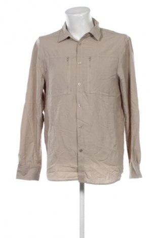 Herrenhemd Rivers, Größe M, Farbe Beige, Preis € 20,99