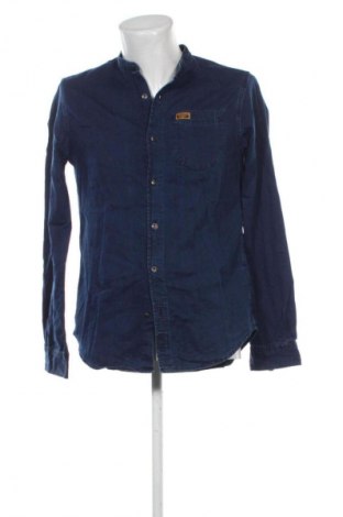 Herrenhemd Superdry, Größe M, Farbe Blau, Preis € 31,58