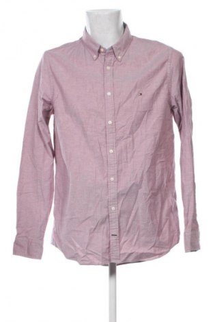Cămașă de bărbați Tommy Hilfiger, Mărime XL, Culoare Roz, Preț 258,99 Lei