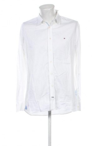 Cămașă de bărbați Tommy Hilfiger, Mărime L, Culoare Alb, Preț 195,50 Lei