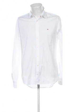 Herrenhemd Tommy Hilfiger, Größe L, Farbe Weiß, Preis € 46,82