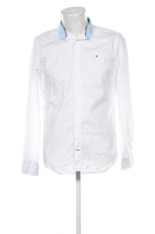 Мъжка риза Tommy Hilfiger, Размер M, Цвят Бял, Цена 117,64 лв.