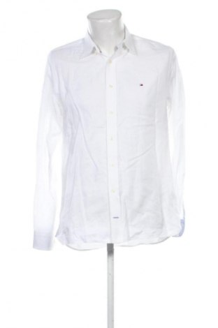 Męska koszula Tommy Hilfiger, Rozmiar M, Kolor Biały, Cena 244,94 zł
