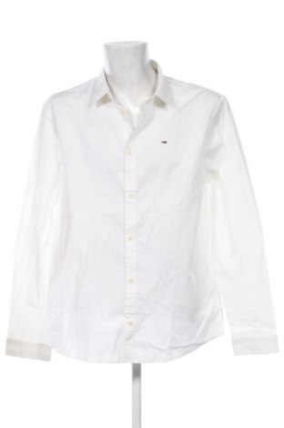 Férfi ing Tommy Jeans, Méret XXL, Szín Ekrü
, Ár 37 689 Ft