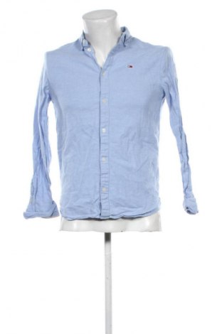 Мъжка риза Tommy Jeans, Размер S, Цвят Син, Цена 62,00 лв.