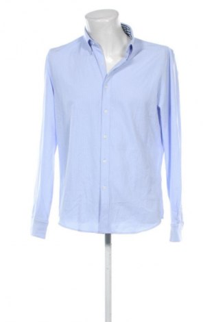Herrenhemd Unbranded, Größe L, Farbe Blau, Preis € 20,99