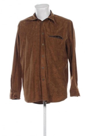 Herrenhemd Unbranded, Größe XL, Farbe Braun, Preis 9,99 €