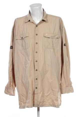 Herrenhemd Unbranded, Größe 3XL, Farbe Braun, Preis 14,91 €