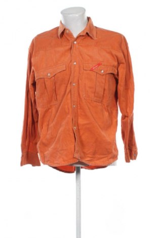 Мъжка риза Unbranded, Размер M, Цвят Оранжев, Цена 19,99 лв.