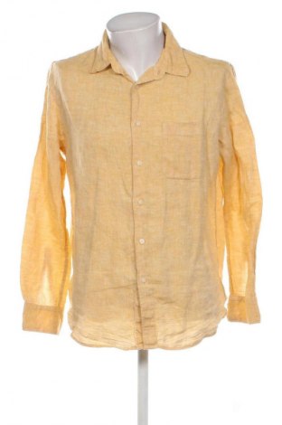 Herrenhemd Uniqlo, Größe XL, Farbe Gelb, Preis 17,00 €