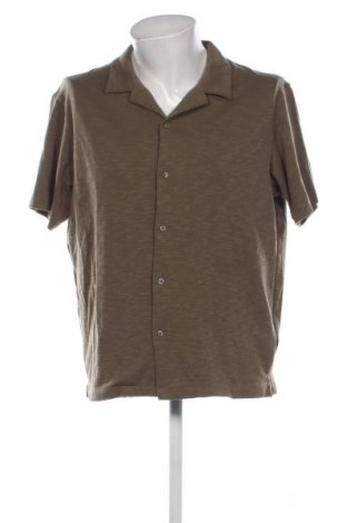 Herrenhemd Uniqlo, Größe L, Farbe Grün, Preis 17,00 €