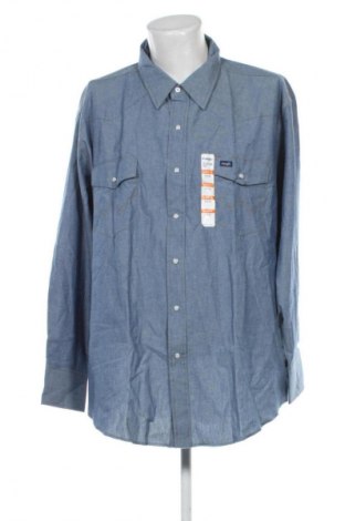 Herrenhemd Wrangler, Größe 4XL, Farbe Blau, Preis € 86,99