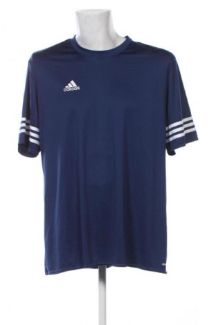 Ανδρικό t-shirt Adidas, Μέγεθος XXL, Χρώμα Μπλέ, Τιμή 22,99 €