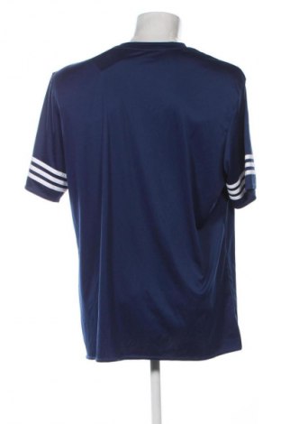 Ανδρικό t-shirt Adidas, Μέγεθος XXL, Χρώμα Μπλέ, Τιμή 22,99 €