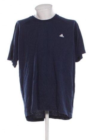 Ανδρικό t-shirt Adidas, Μέγεθος XXL, Χρώμα Μπλέ, Τιμή 17,99 €