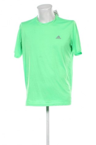 Мъжка тениска Adidas, Размер L, Цвят Зелен, Цена 27,99 лв.