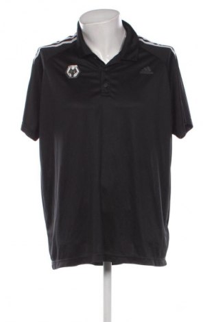 Ανδρικό t-shirt Adidas, Μέγεθος XXL, Χρώμα Μαύρο, Τιμή 13,82 €