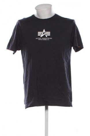 Herren T-Shirt Alpha Industries, Größe L, Farbe Blau, Preis € 43,99