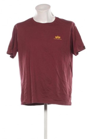 Herren T-Shirt Alpha Industries, Größe XXL, Farbe Lila, Preis € 43,99