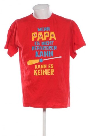 Pánske tričko  B&C Collection, Veľkosť XXL, Farba Červená, Cena  11,95 €