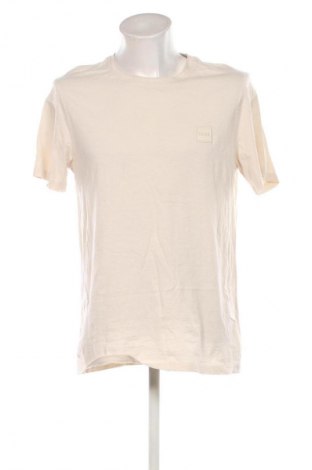 Męski T-shirt Boss Orange, Rozmiar XL, Kolor Beżowy, Cena 143,99 zł