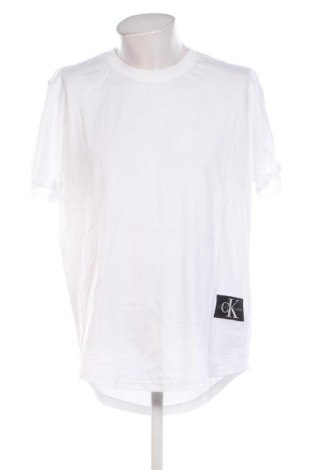 Pánske tričko  Calvin Klein Jeans, Veľkosť XL, Farba Biela, Cena  44,95 €