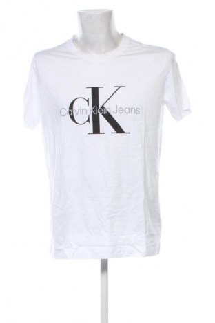 Ανδρικό t-shirt Calvin Klein Jeans, Μέγεθος XXL, Χρώμα Λευκό, Τιμή 49,99 €
