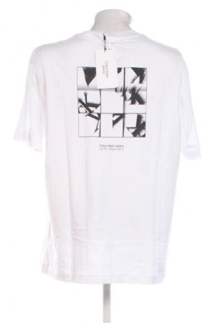 Ανδρικό t-shirt Calvin Klein Jeans, Μέγεθος XL, Χρώμα Λευκό, Τιμή 43,99 €
