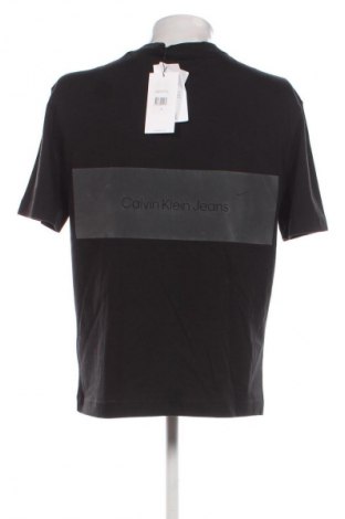 Męski T-shirt Calvin Klein Jeans, Rozmiar S, Kolor Czarny, Cena 130,99 zł