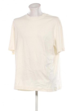 Tricou de bărbați Calvin Klein Jeans, Mărime XL, Culoare Ecru, Preț 349,99 Lei