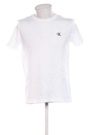 Herren T-Shirt Calvin Klein Jeans, Größe L, Farbe Weiß, Preis € 47,99