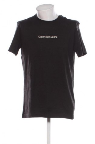 Męski T-shirt Calvin Klein Jeans, Rozmiar XXL, Kolor Czarny, Cena 156,99 zł