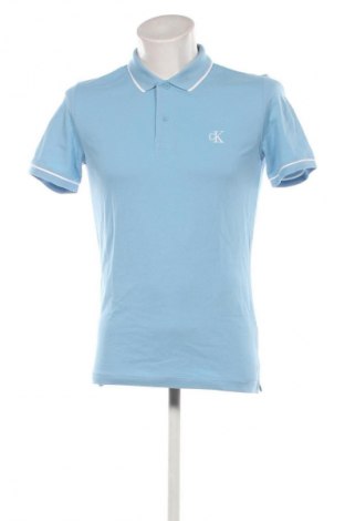 Tricou de bărbați Calvin Klein Jeans, Mărime M, Culoare Albastru, Preț 382,99 Lei