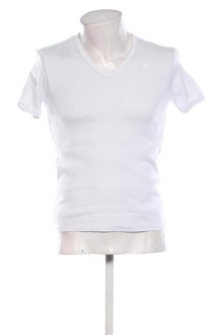 Herren T-Shirt G-Star Raw, Größe S, Farbe Weiß, Preis 13,80 €
