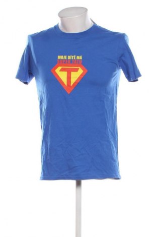 Herren T-Shirt Gildan, Größe M, Farbe Blau, Preis € 9,74