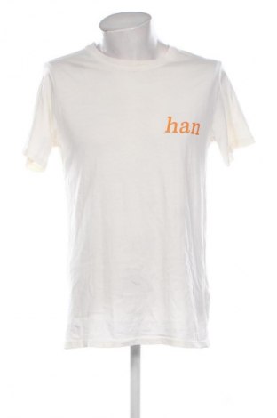 Herren T-Shirt Han Kjobenhavn, Größe M, Farbe Weiß, Preis 20,99 €