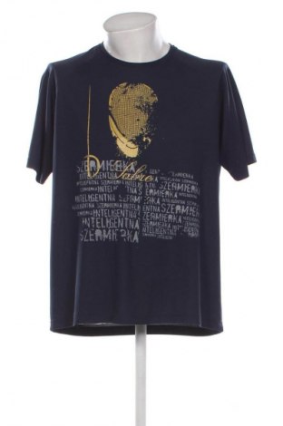 Herren T-Shirt Hanes, Größe XL, Farbe Blau, Preis 6,67 €