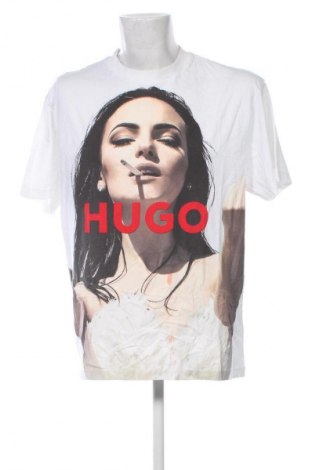 Herren T-Shirt Hugo Boss, Größe L, Farbe Weiß, Preis € 79,99