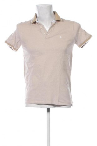 Herren T-Shirt Jack & Jones, Größe M, Farbe Beige, Preis € 18,99