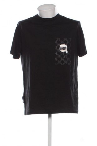 Herren T-Shirt Karl Lagerfeld, Größe XL, Farbe Schwarz, Preis € 79,99