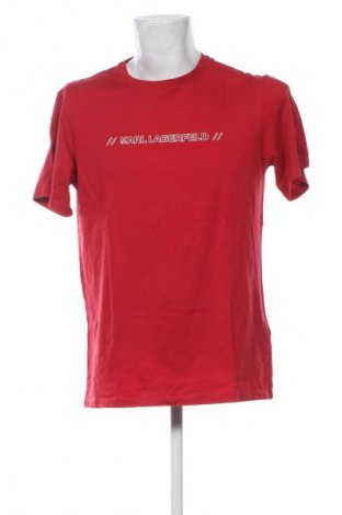 Herren T-Shirt Karl Lagerfeld, Größe XXL, Farbe Rot, Preis 31,72 €