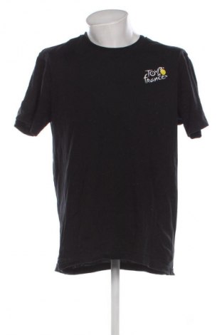 Herren T-Shirt Le Tour De France, Größe L, Farbe Schwarz, Preis 9,74 €