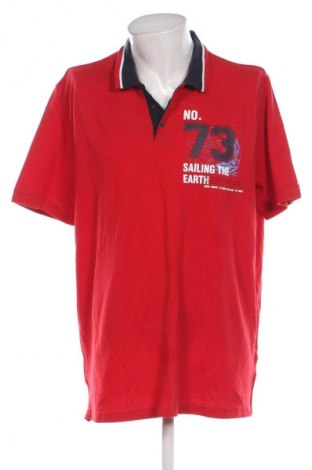 Pánske tričko  Livergy, Veľkosť XXL, Farba Červená, Cena  6,95 €